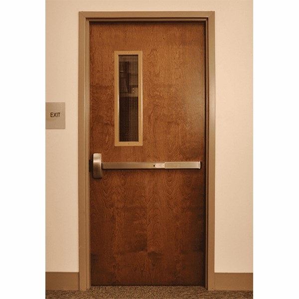 90 minutes fire rated single wood door