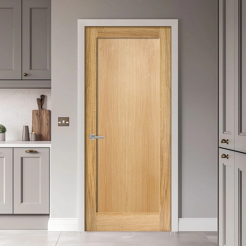 wooden veneer panel Shaker fire rate Door(1)