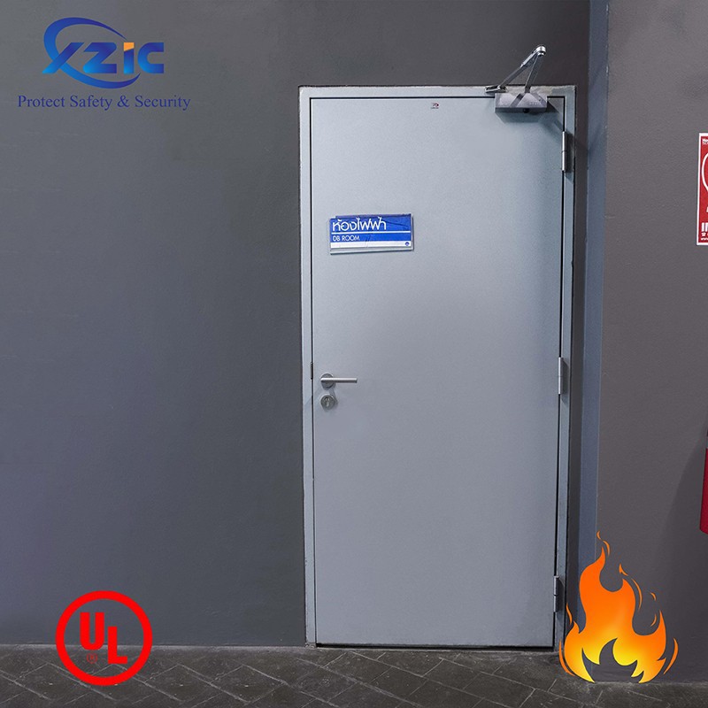 steel fire door for apartment building